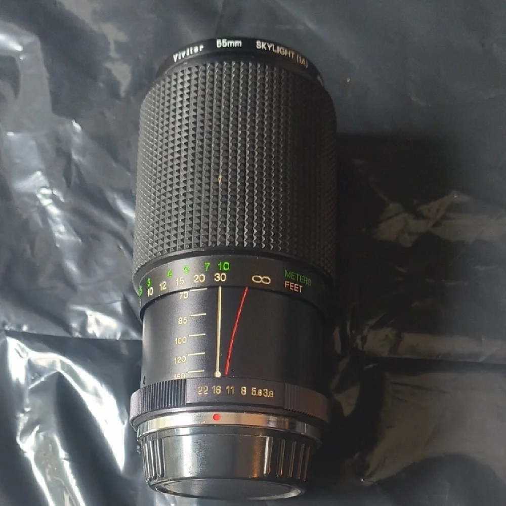 Vintage Vivitar Close Focusing Zoom Lens 70mm-150mm 1:3.8 55mm - Picture 1 of 7